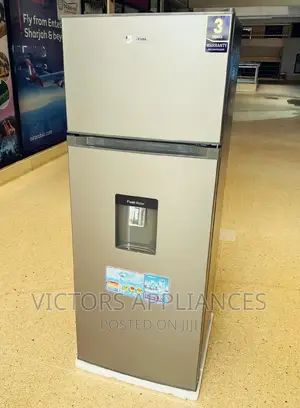Sayonapps 270litres Double Door Fridge With Water Dispenser