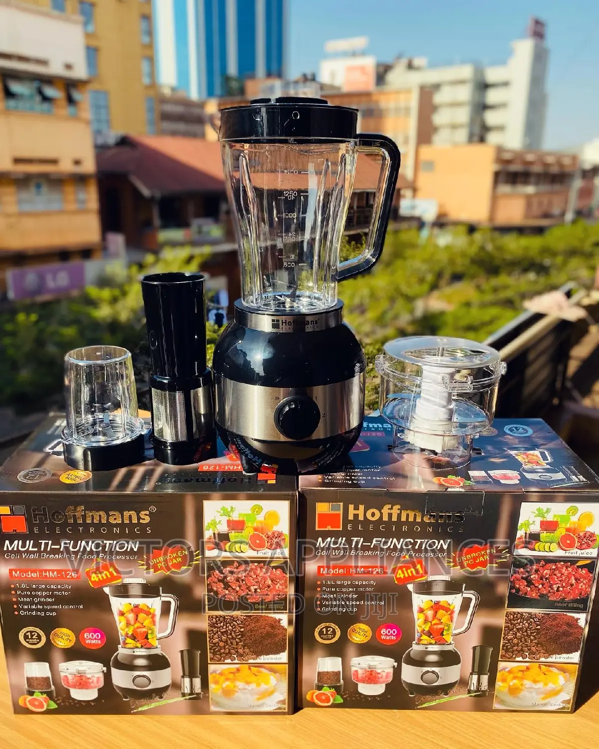 Hoffmans 4in1 Blender /Food Processor