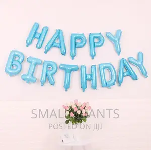 17-Inch Happy Birthday Foil Balloons