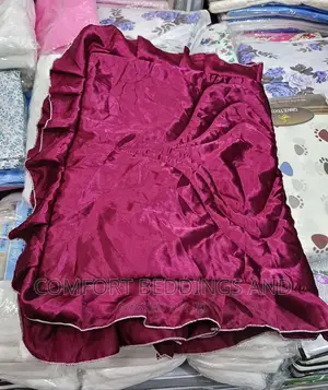 A Pair of Pillowcases Maroon