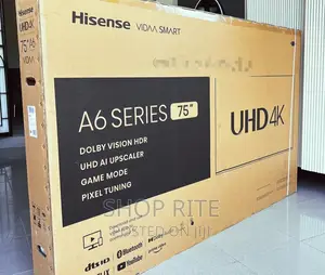 Hisense 75inches Smart Uhd TVS Authentic