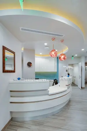 Reception Executives Gypsum Ceiling.