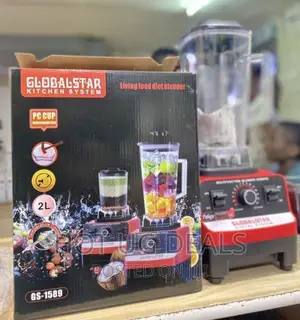 Globalstar Commercial Blender 2litres | Gs-1589 - Red