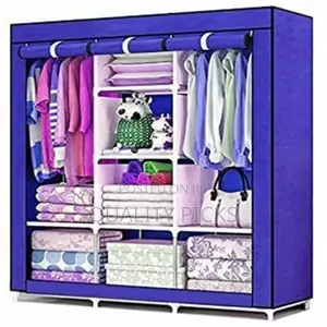 3 Door Portable Wardrobe