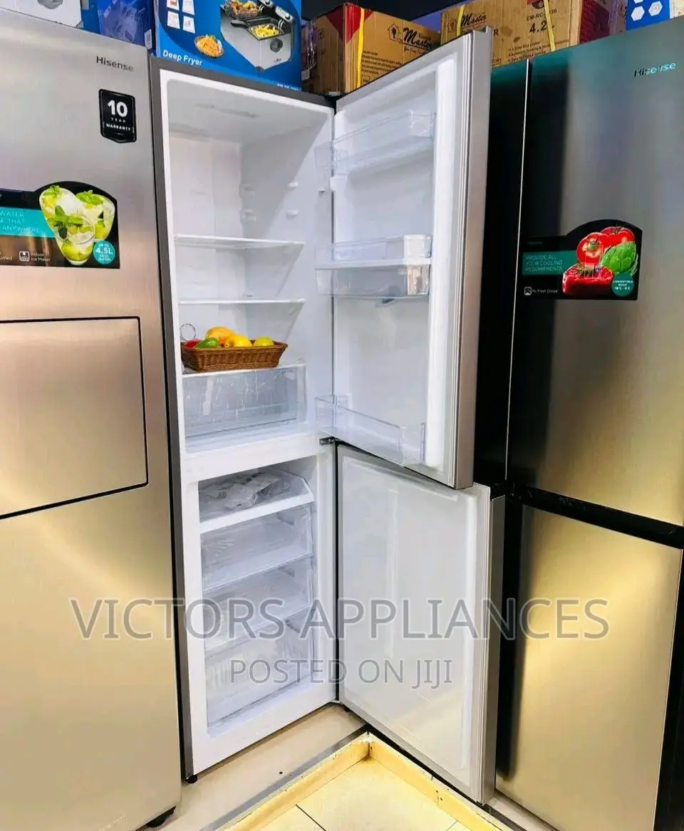 Hisense 341litres Double Door Fridge With Dispenser