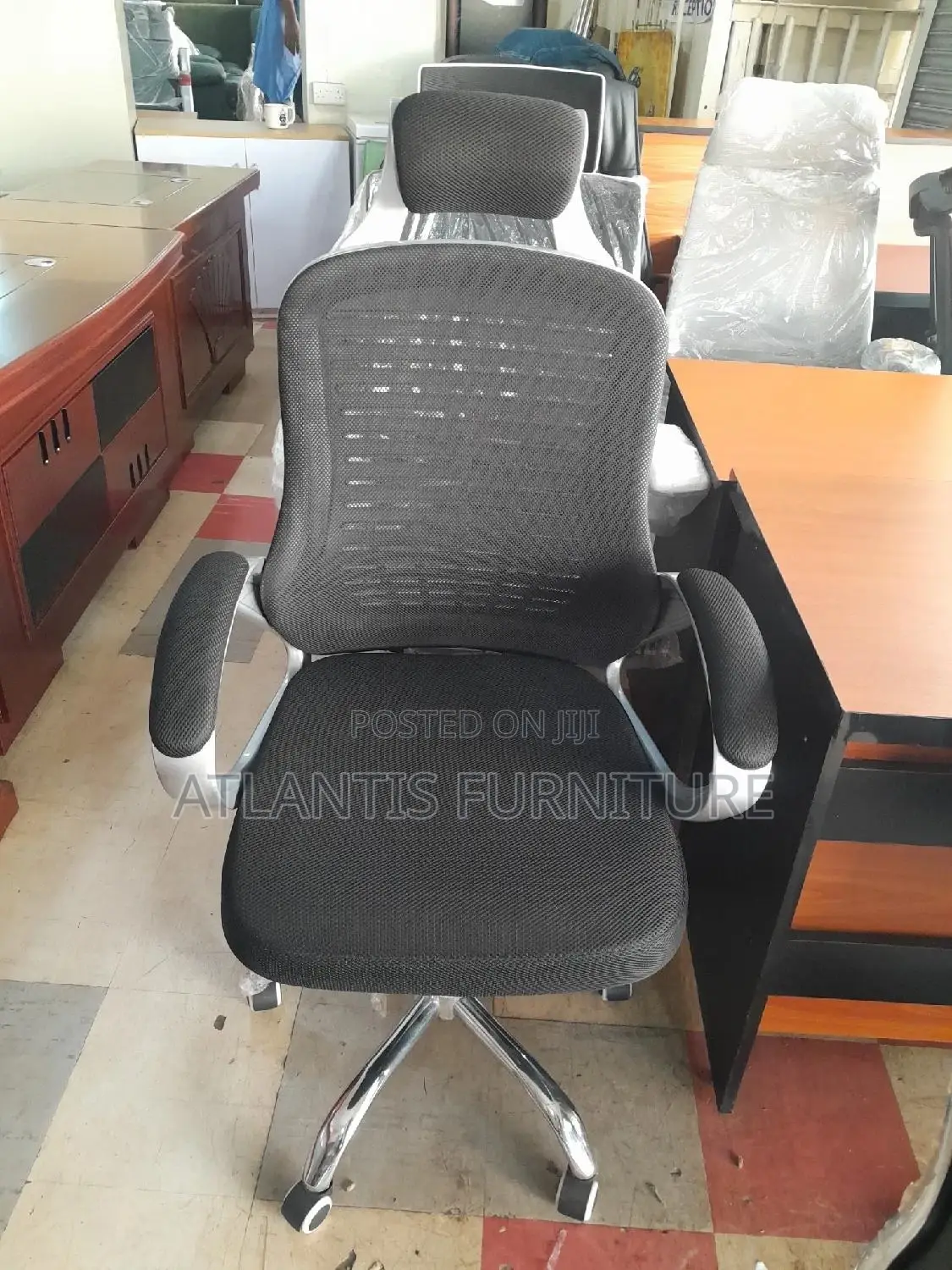 Back Sliver Office Chair