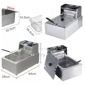 Stainless Single Deep Fryer