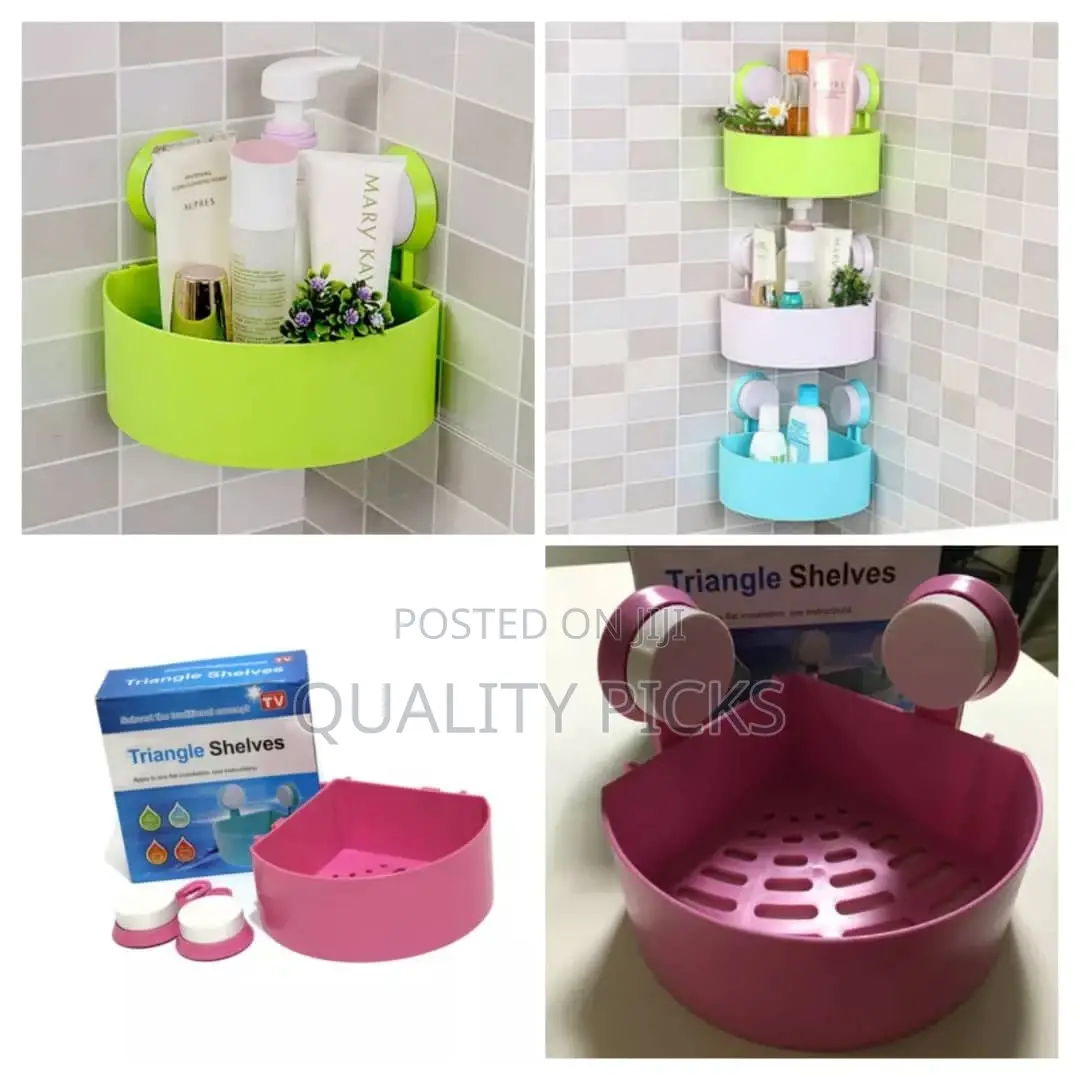 Plastic Bathroom Shelf Rack