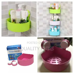 Plastic Bathroom Shelf Rack