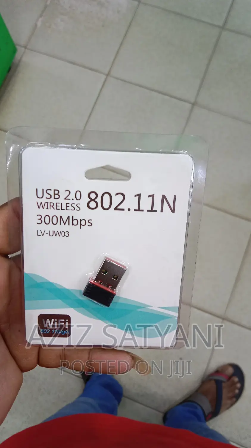 Wi-Fi USB Adapter
 300mbps