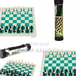 Tournament Size Chess Set Game _ Plastic