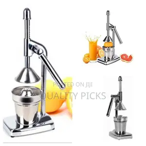 Stainless Citrus Juicer Press