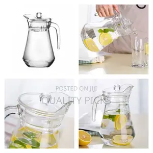 Citrus Glass Juice Jar