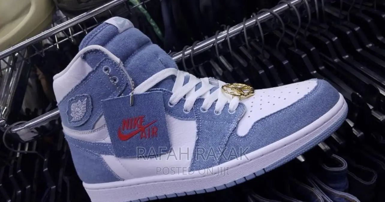 Original Jordan 1 Denim High Top Sneaker