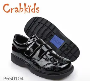Original Black Crab Kids School Shoes