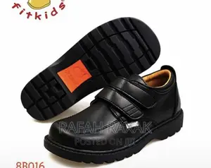 Original Black Fitkids School Shoes