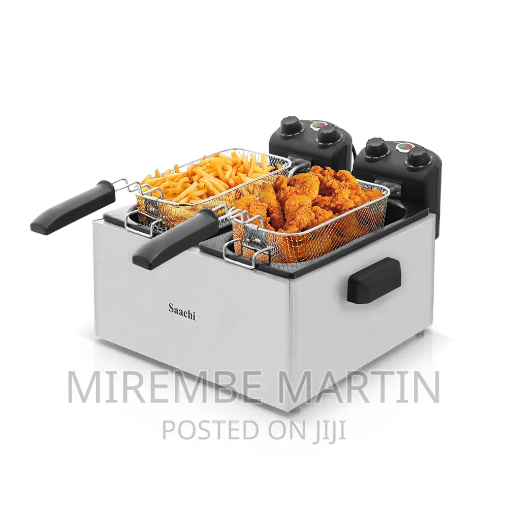Saachi Double Deep Fryer NL-DF-4758 3L X 3