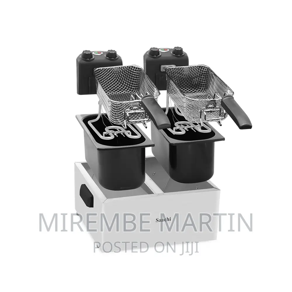 Saachi Double Deep Fryer NL-DF-4758 3L X 3