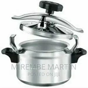 HTH 5L HTH Pressure Cooker Saucepan – Silver