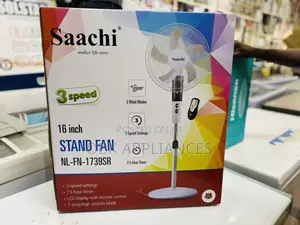 Saachi Stand Fans With Remotes Available Beyi Powa