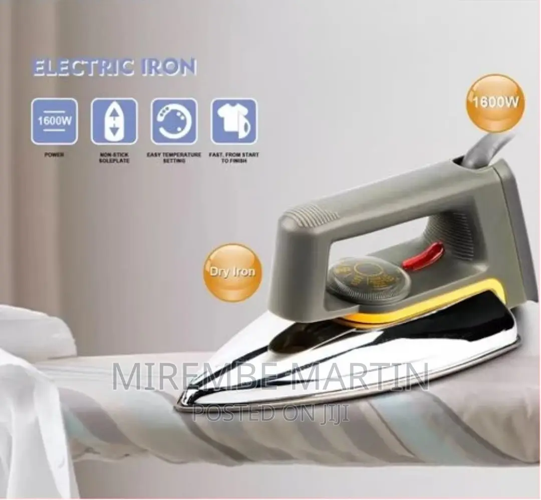 RAF Electric Flat Iron – R1108 – Silver