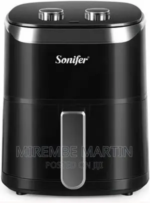 Sonifer 4.2 Litres Air Fryer Hot Electric Oven, Black