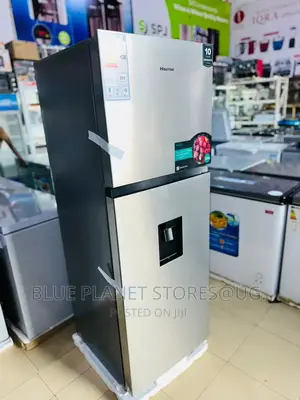 HISENSE 419litres Double Door Refrigerator With Dispenser.