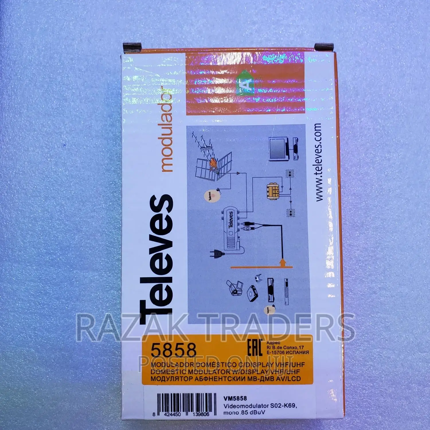 Modulator/ Televes TV Signal Amplifier