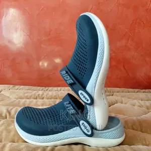 Crocs Clear.