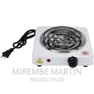 Single Coil Electric Hotplate 1000W – White