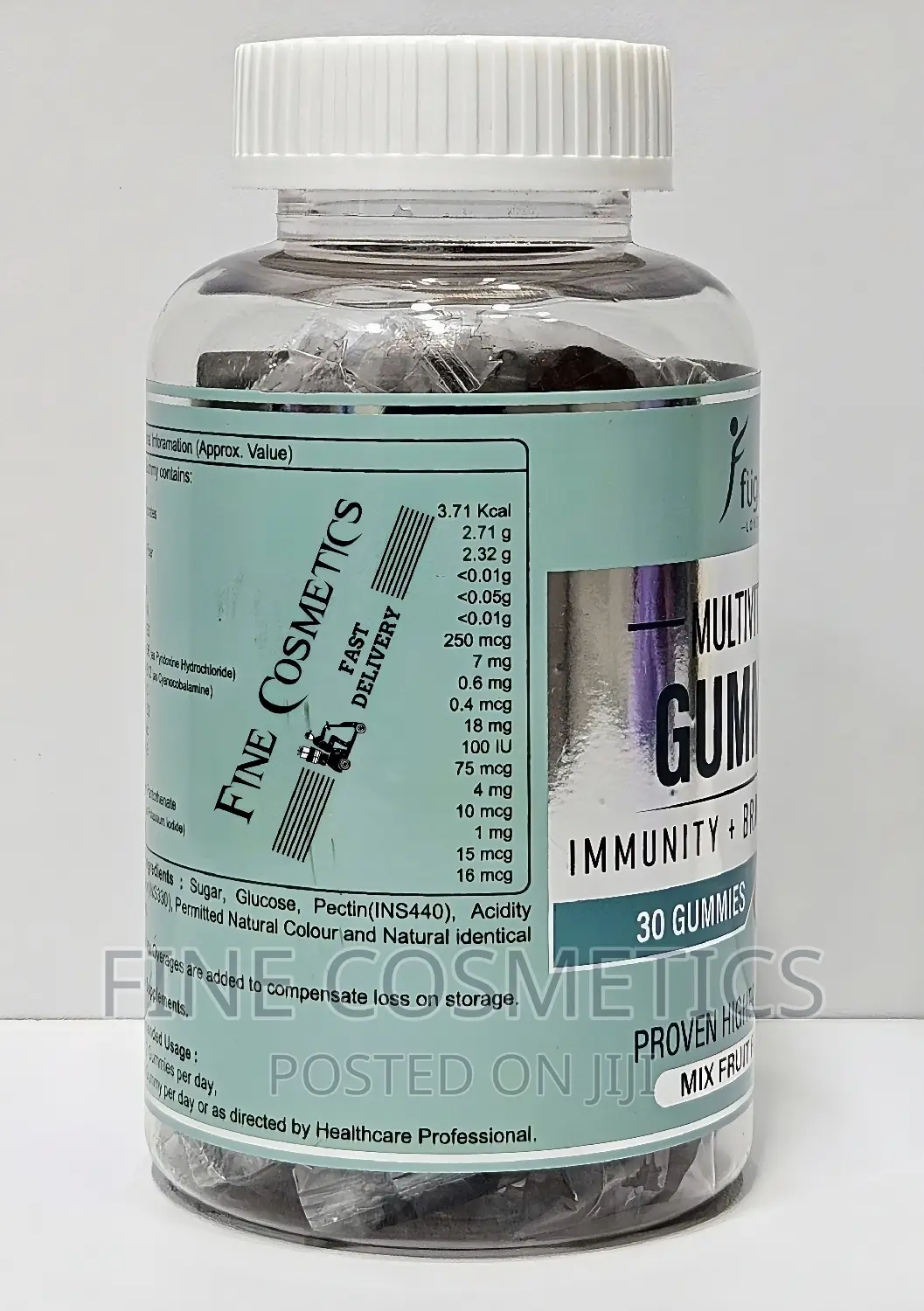 BRAIN BOOSTER GUMMIES Multivitamin Immune/Memory Los Support