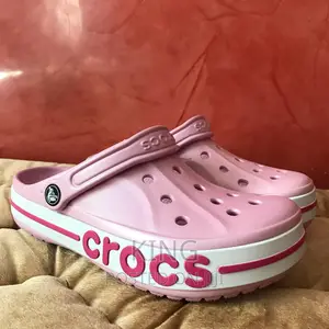 Pink Crocband. Crocs