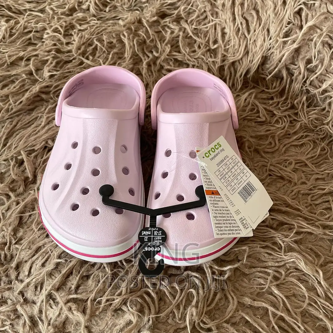 Pink Crocband. Crocs