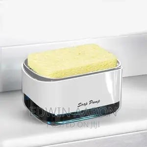 Kitchen Soap Dispenser and Sponge Holder