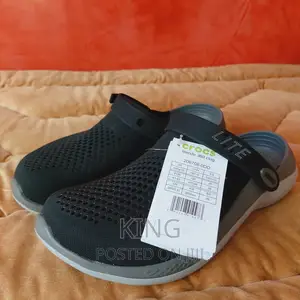 Black Literide Crocs New