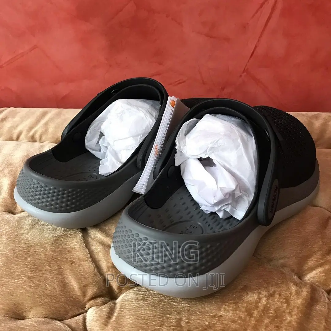 Black Literide Crocs New