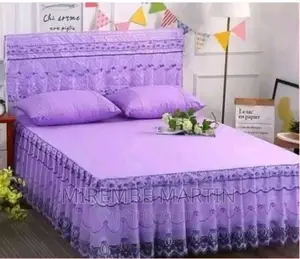 Bed Liners With 2 Pillow Cases – Purple