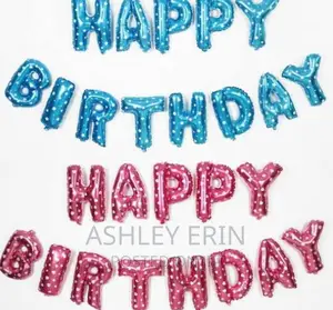 17 Inch Happy Birthday Foil Balloon