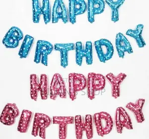17 Inch Happy Birthday Foil Balloon