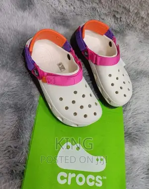 Crocs. White Hiker
