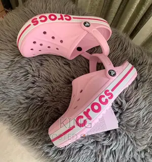 Pink Crocband New Crocs