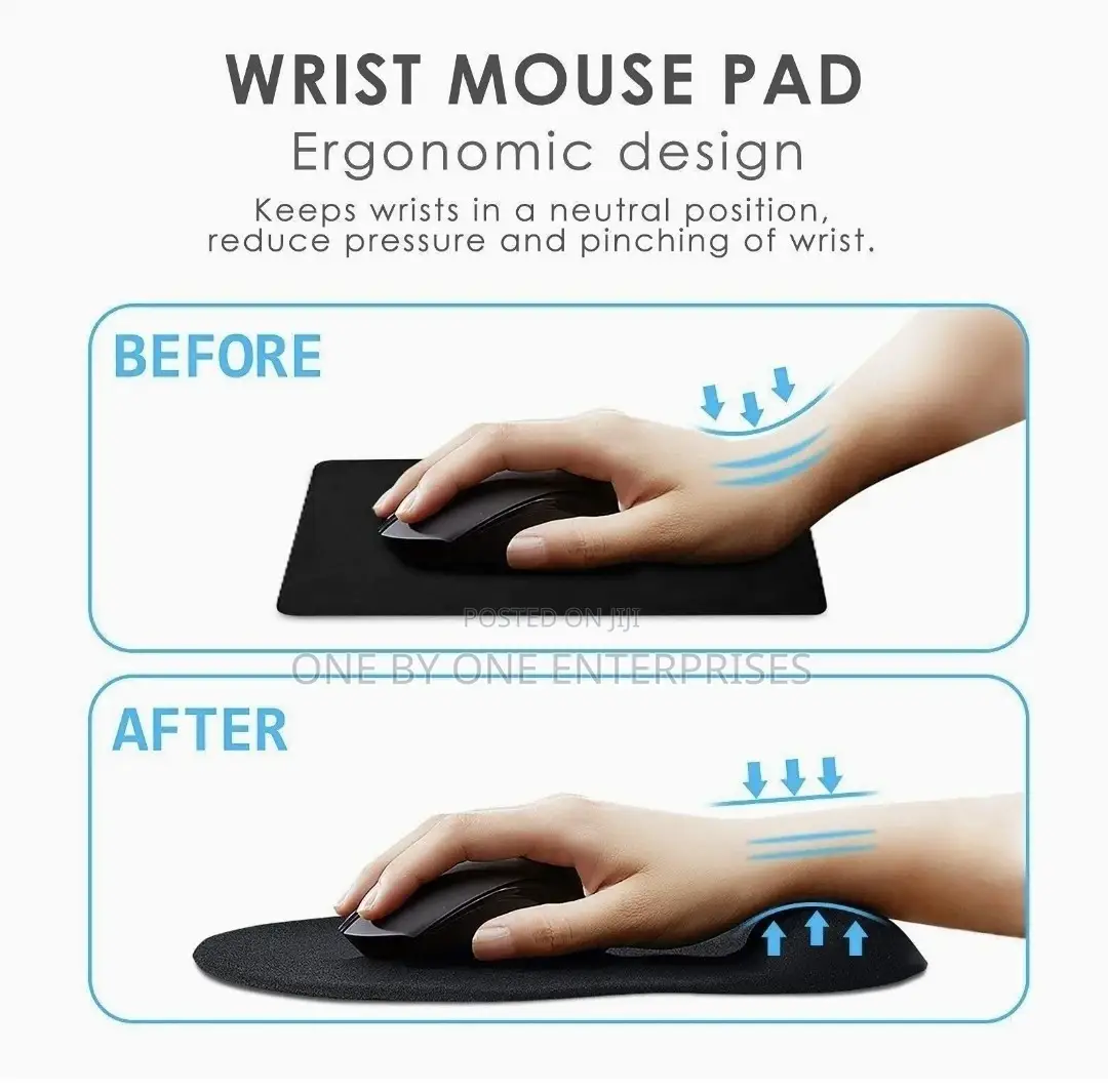 Wrist Mouse Pad Non Slip Rubber Base Mouse Pad