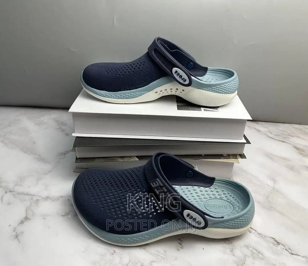New Blue Crocs