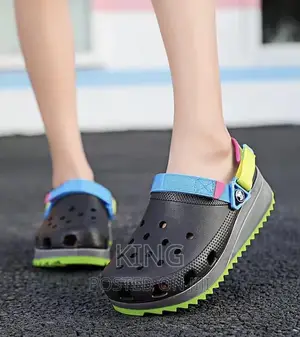 Black Hiker Crocs