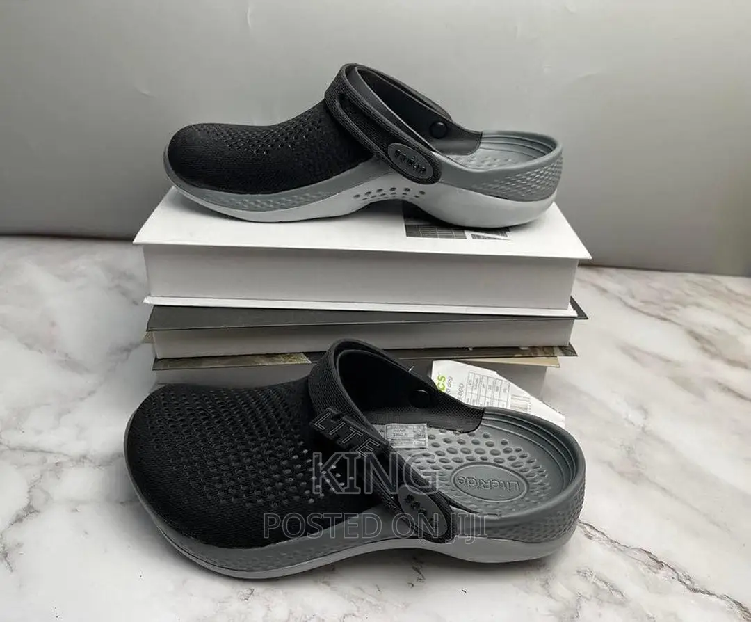 New Crocs in Black