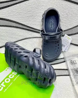New Crocs in Black