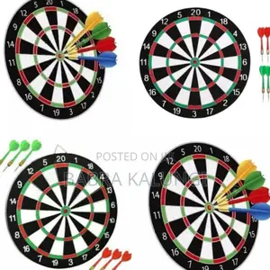 Dart Board Game With Arrow