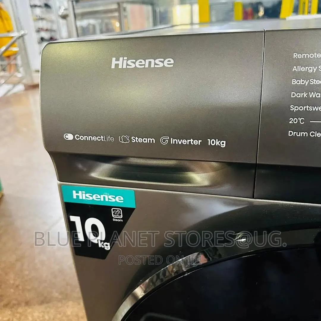 Hisense 10kgs Full Automatic Front Loader Washing Machines