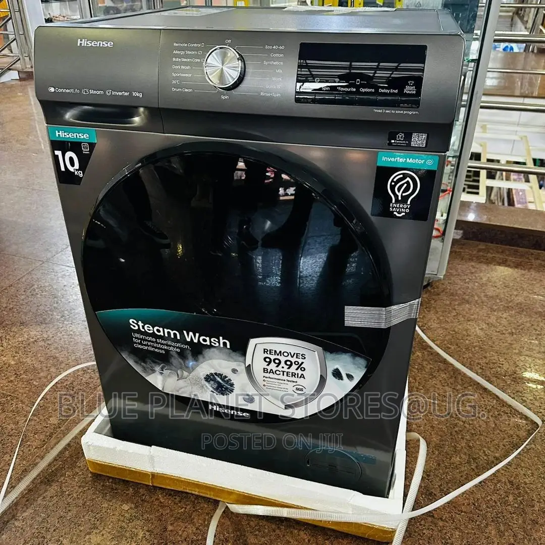Hisense 10kgs Full Automatic Front Loader Washing Machines