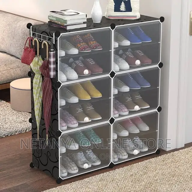 New DIY Plastic Shoes Rack